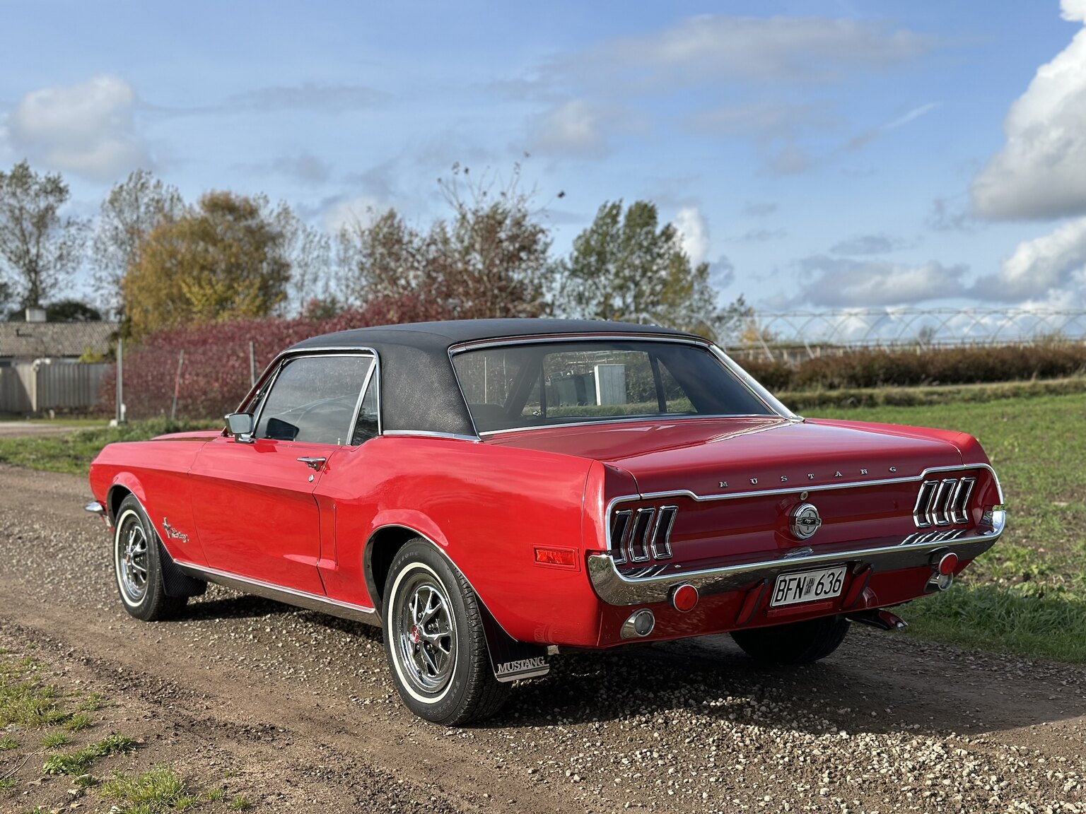 Exteriörbild på 1968 Ford Mustang Hardtop 3.3