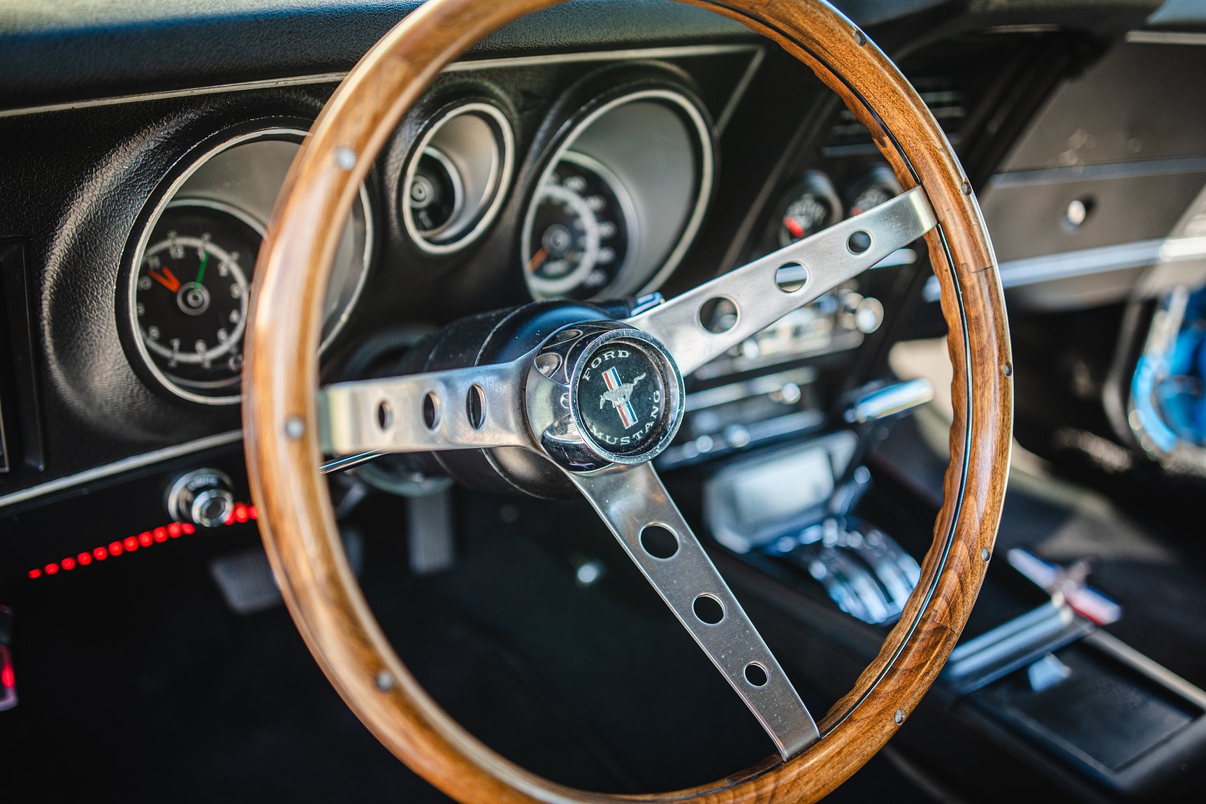 Innenraumfoto von 1971 Ford Mustang Mach 1