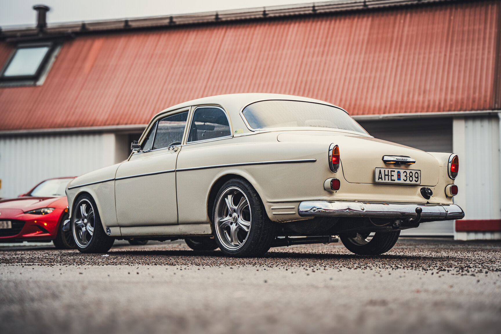 Exteriörbild på 1968 Volvo Amazon Turbo - Ett sista race