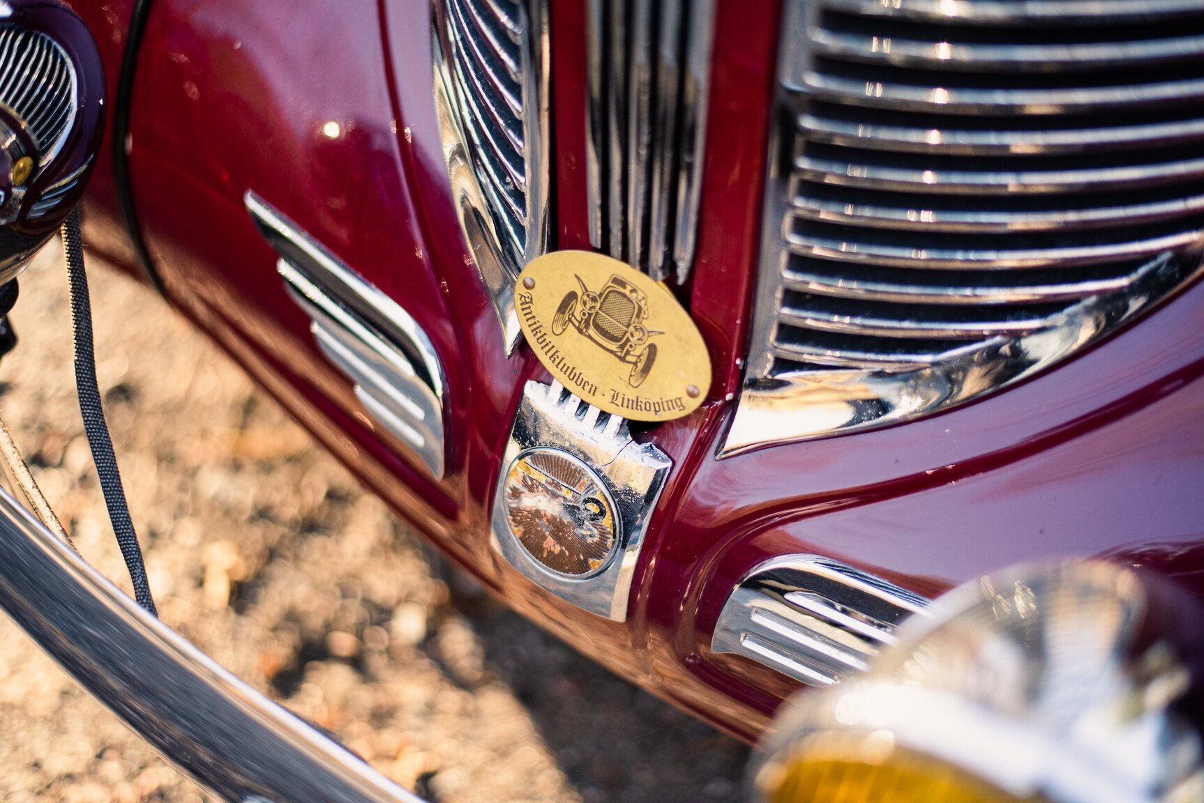 Exteriörbild på 1938 Dodge Six Convertible Coupé