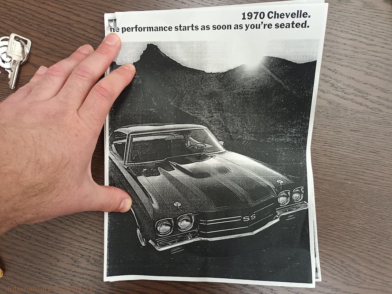 Documentation for 1970 Chevrolet El Camino SS Tribute (4)