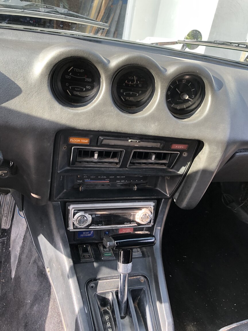 Interiörbild 1978 Datsun 280Z
