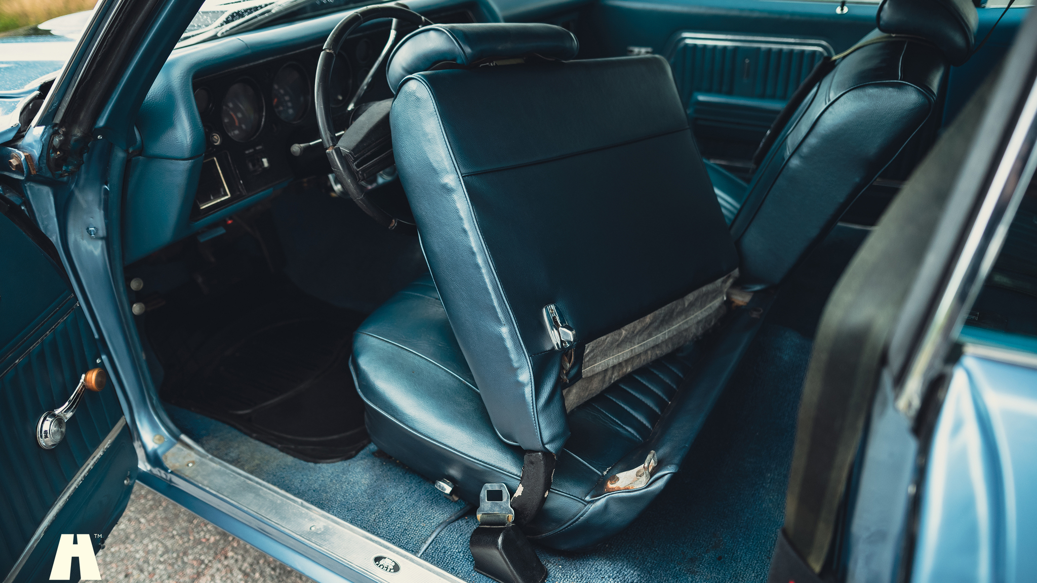 Interiörbild 1971 Chevrolet Chevelle SS 454