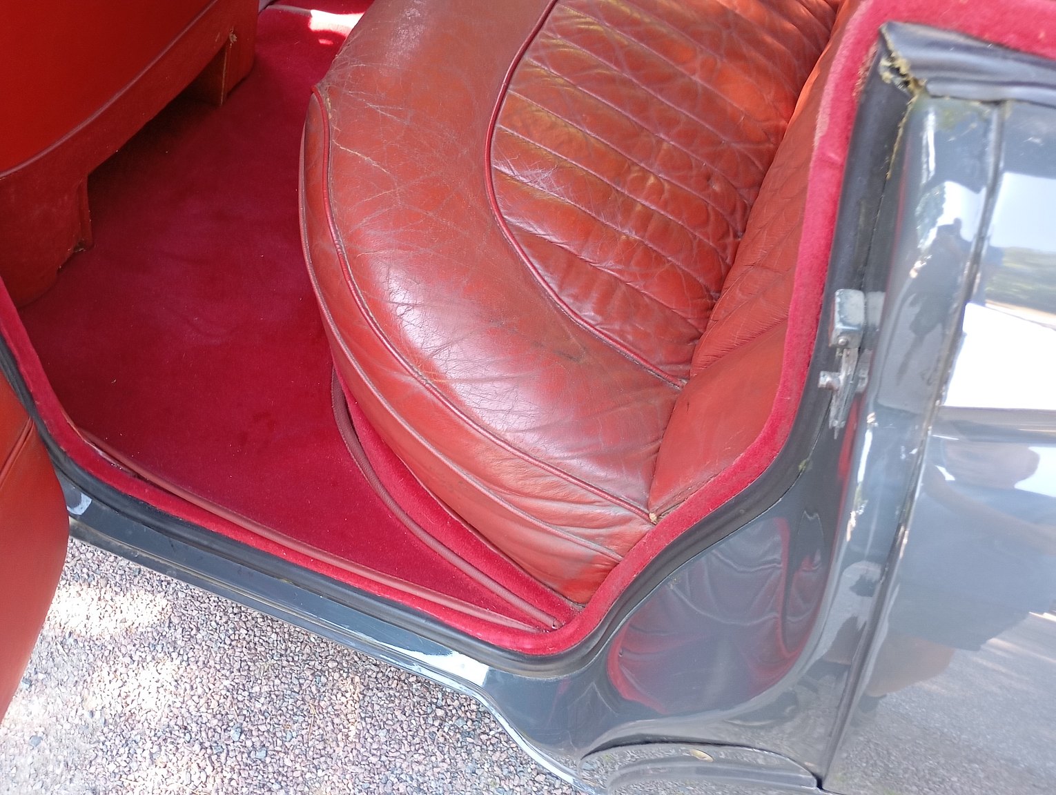 Interior image of 1954 Jaguar Mark VII
