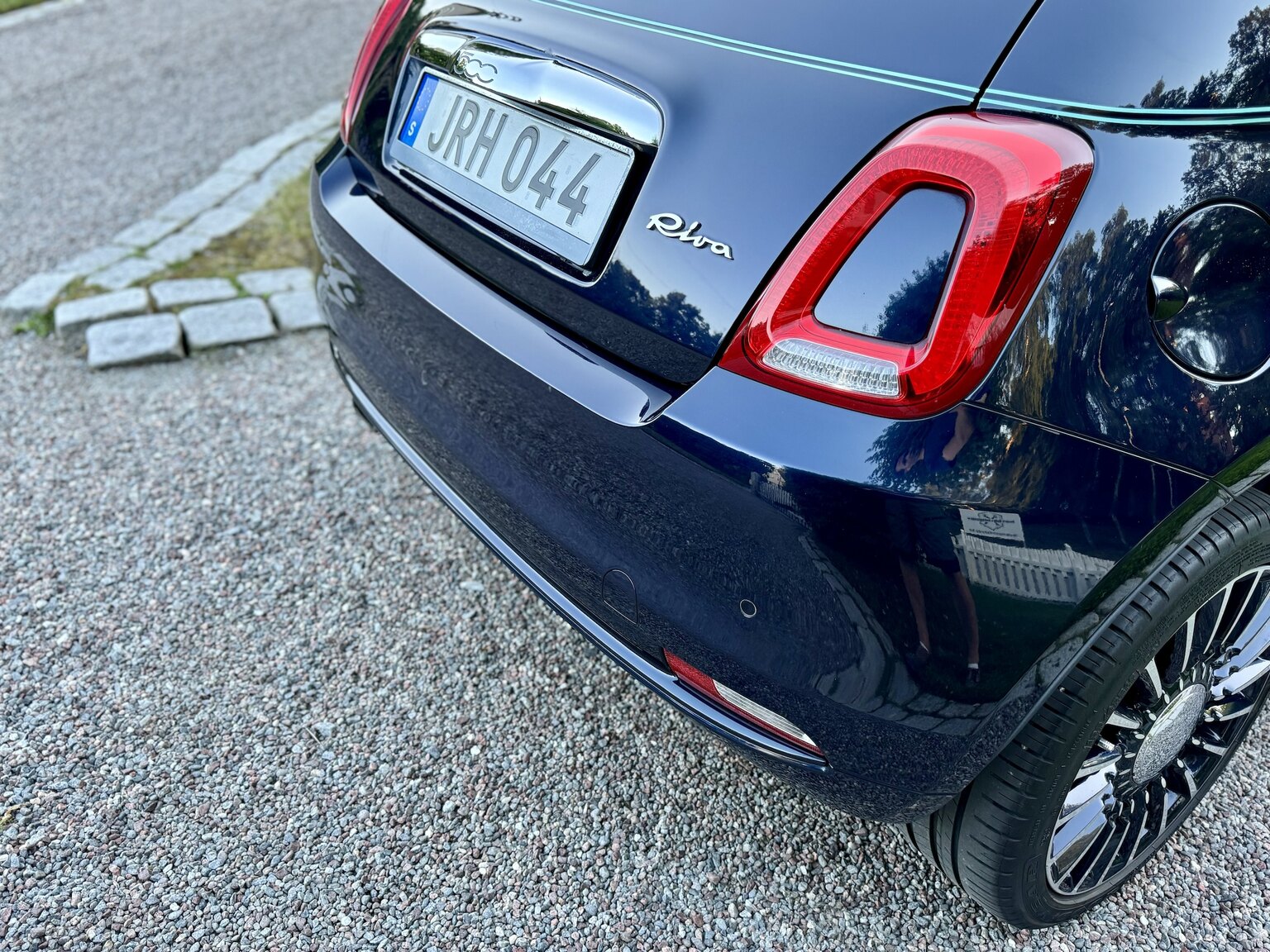 Exteriörbild på 2017 Fiat 500 Riva