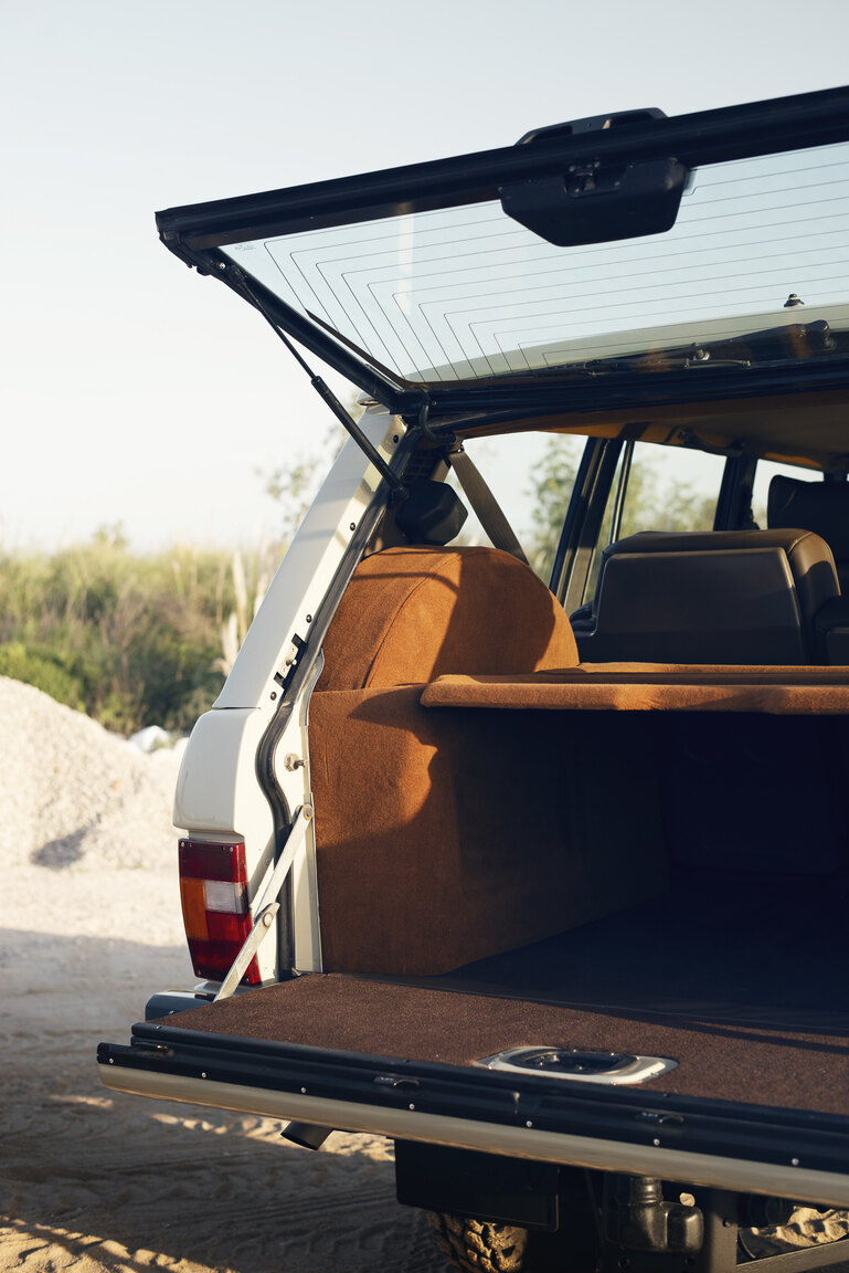 Interiörbild 1991 Range Rover Restomod