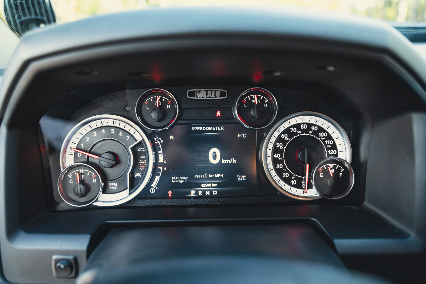 Interior image of 2017 Dodge Ram 1500 AEV (23)
