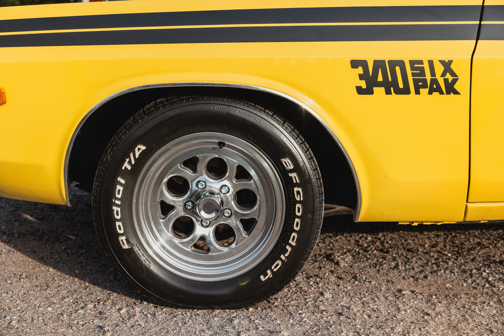 Exteriörbild på 1972 Dodge Challenger