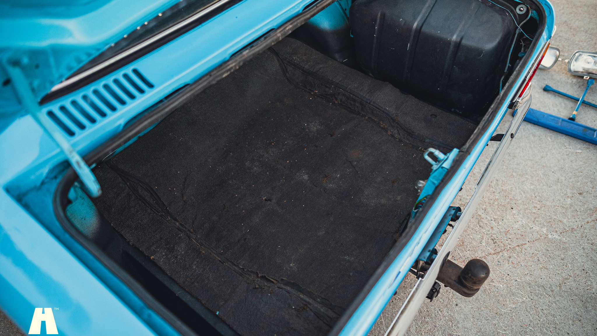 Innenraumfoto von 1974 Ford Escort MK1