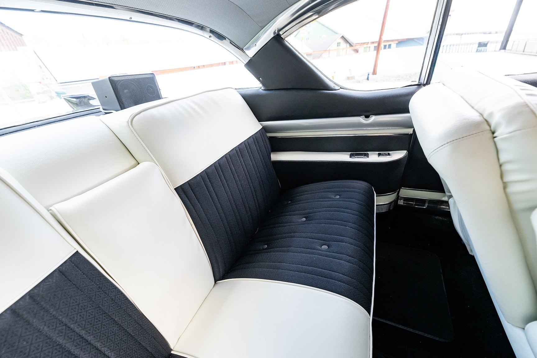 Interiörbild 1958 Cadillac Coupe de Ville