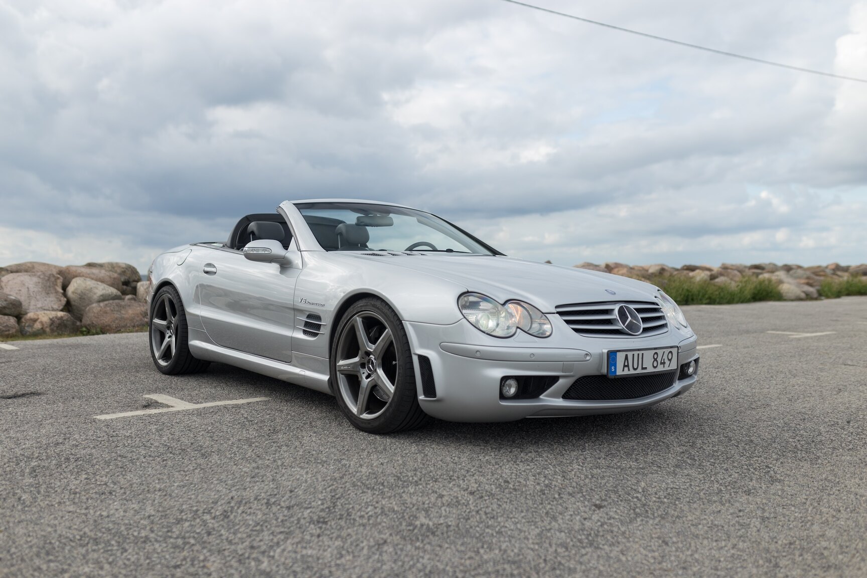 Exteriörbild på 2002 Mercedes-Benz SL55 AMG