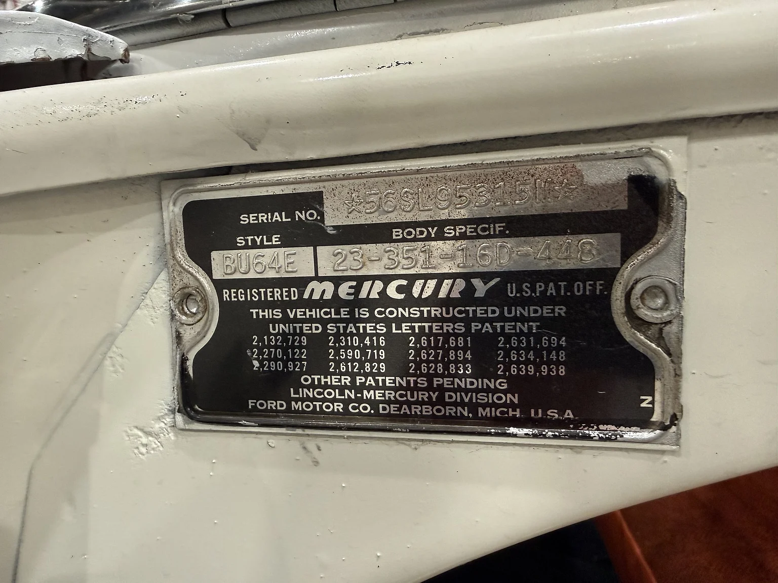 Innenraumfoto von 1956 Mercury Montclair Sport Sedan (9)