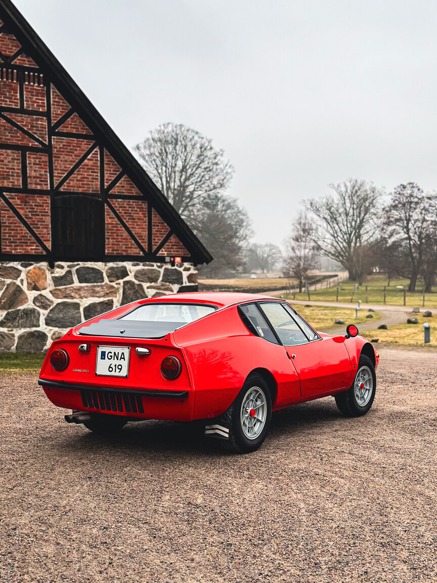 Exteriörbild på 1971 Fiat Lombardi Grand Prix 850