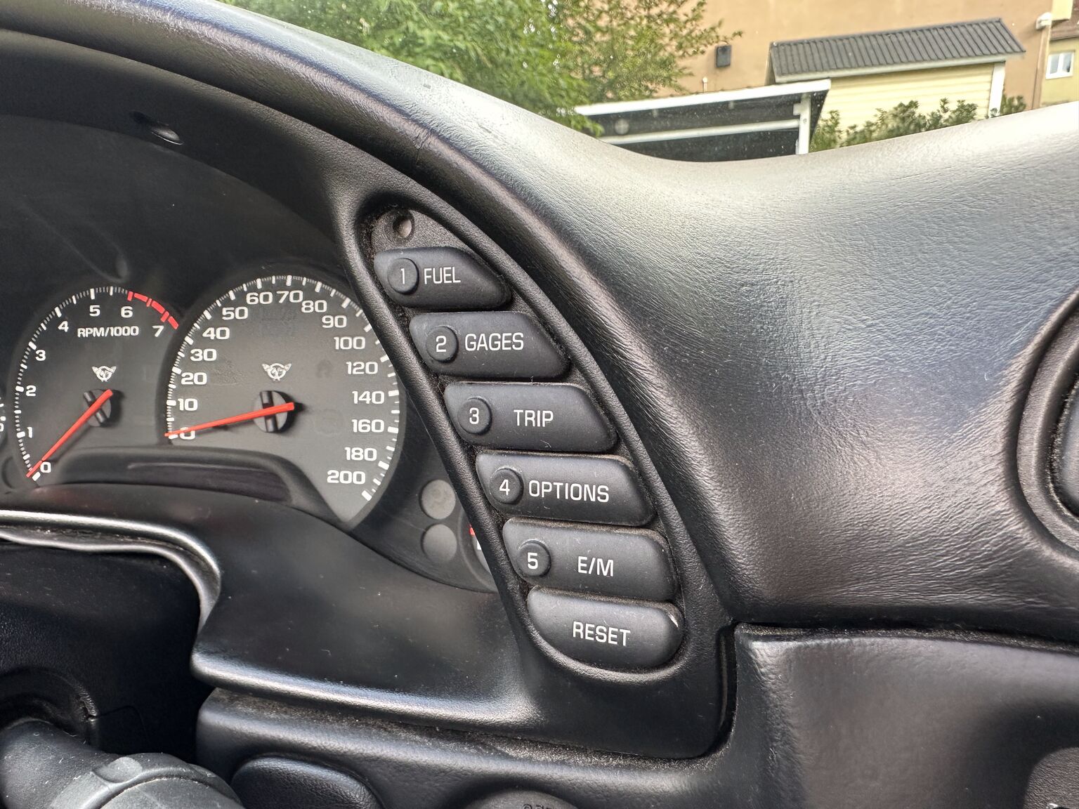 Interiörbild 1999 Corvette C5 Convertible