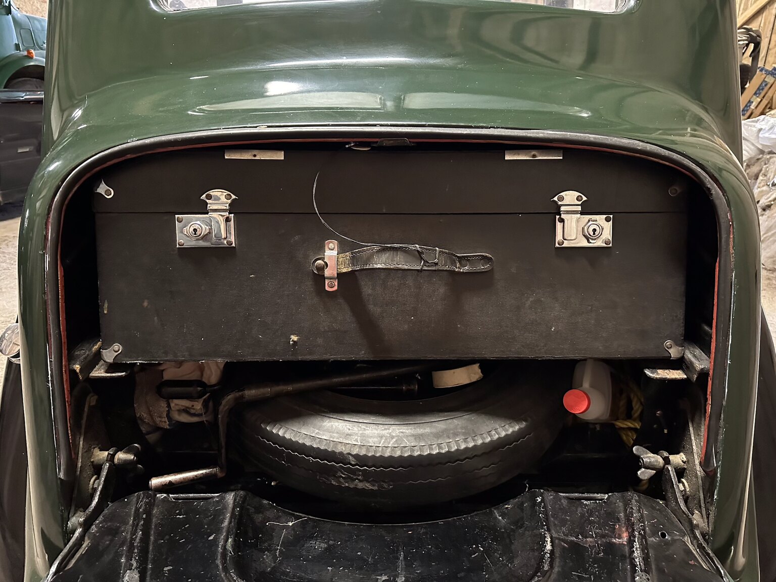 Innenraumfoto von 1938 Austin 10 1.1 Cambridge