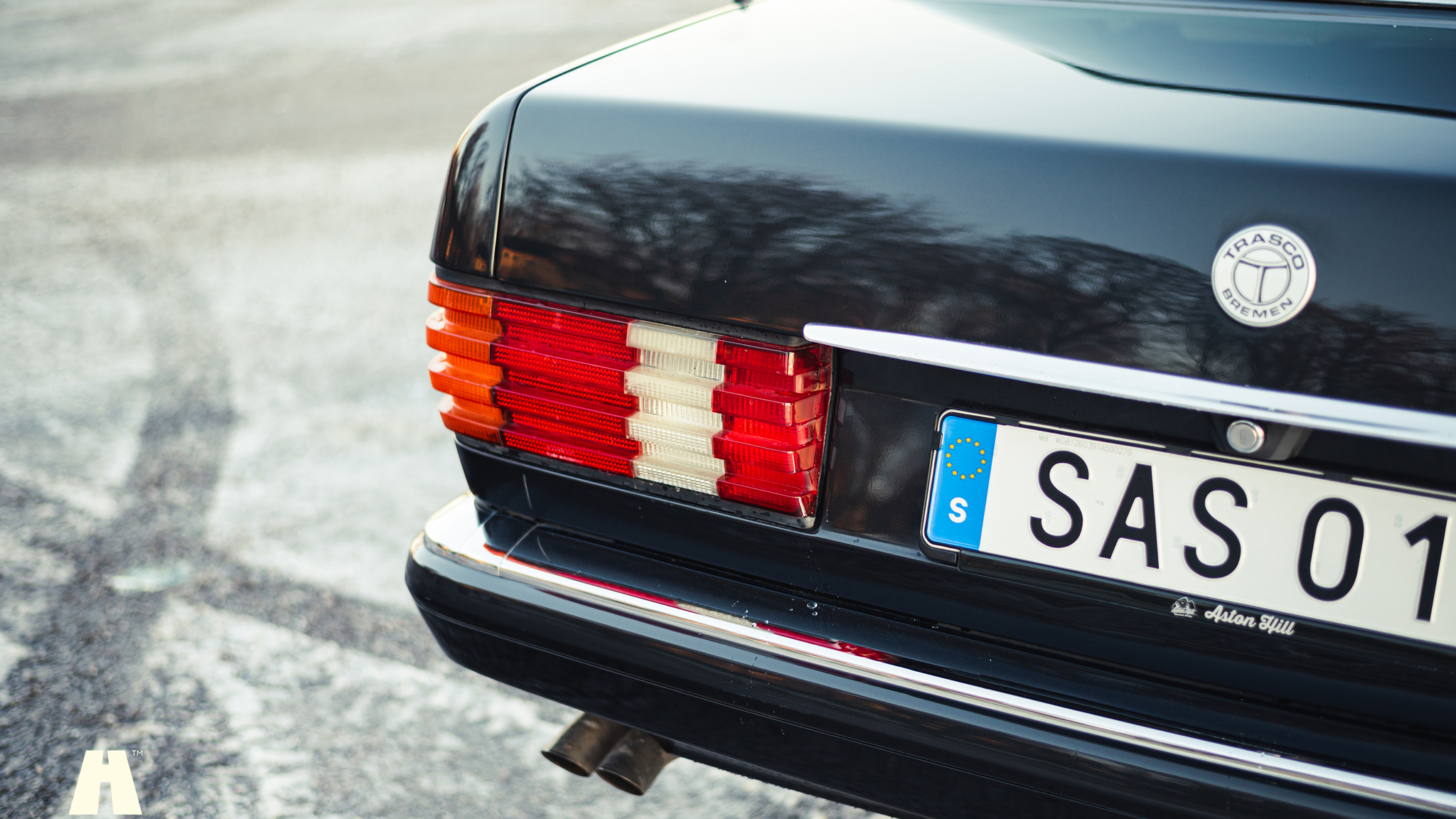 Exteriörbild på 1991 Mercedes 1000 SEL TRASCO