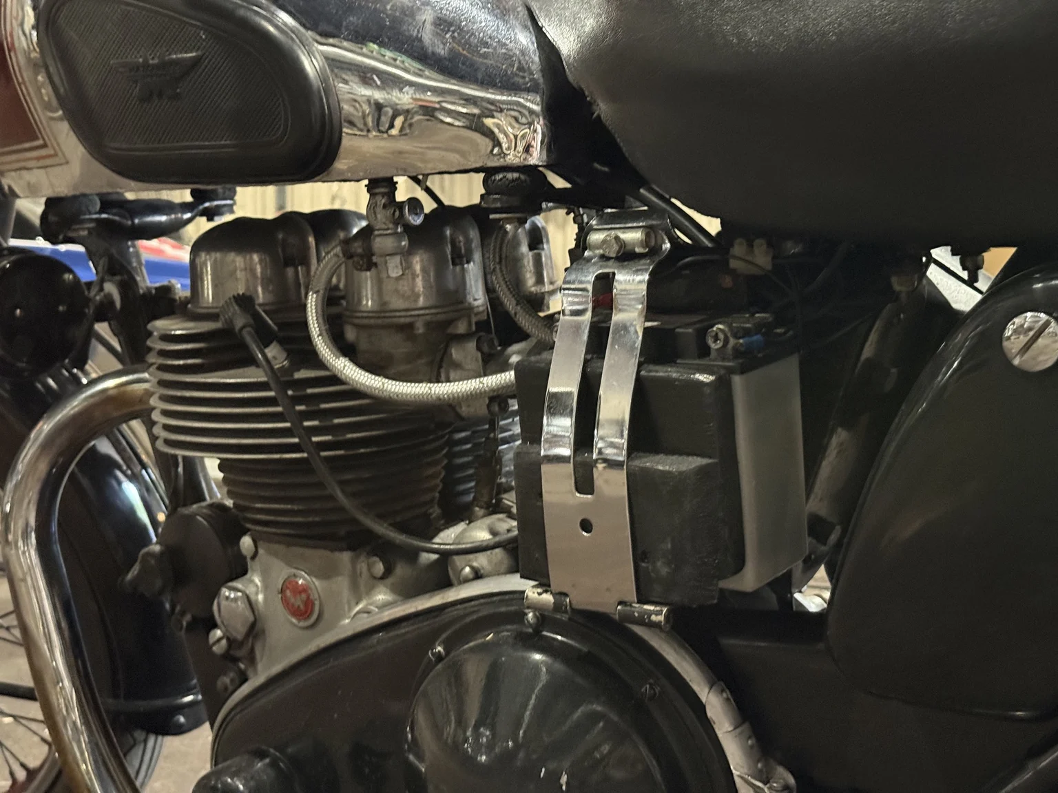 Aussenfoto 1955 Matchless G 9 (42)