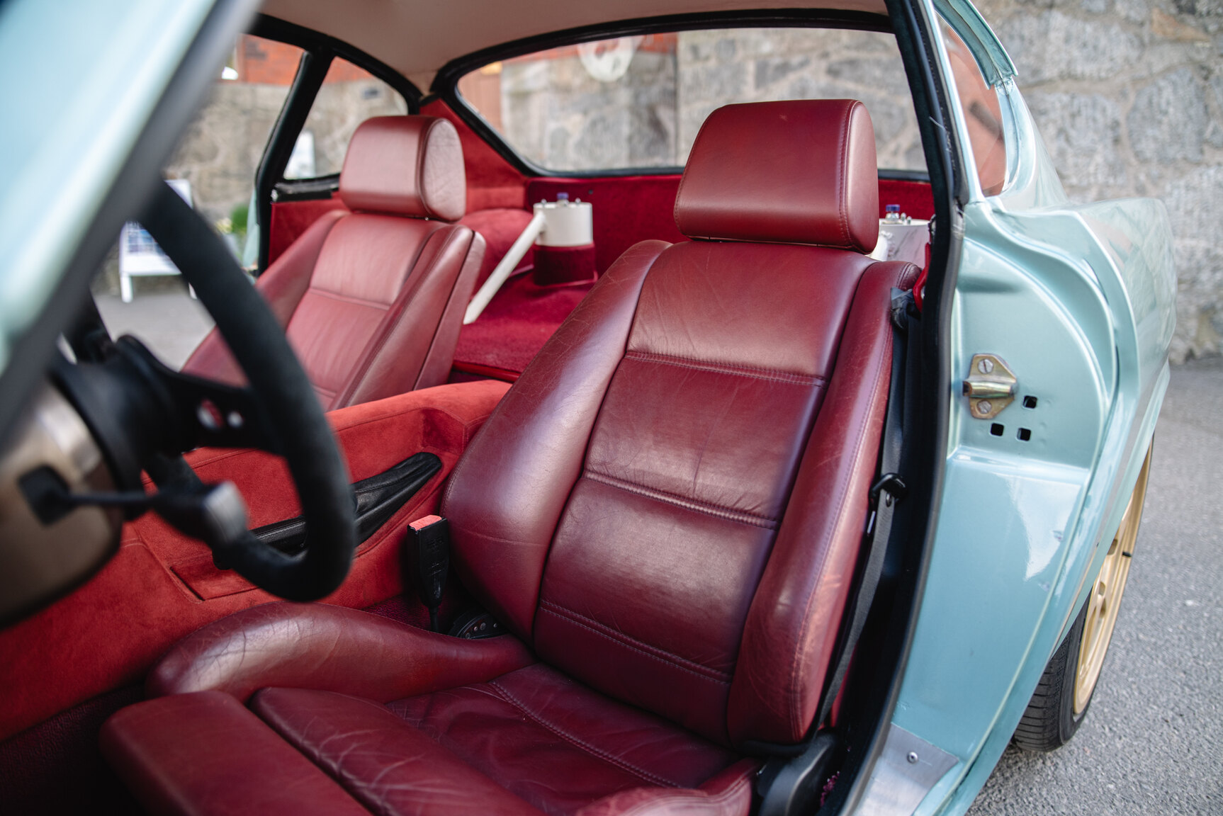 Interiörbild 1966 Volvo P1800 V8 Custom