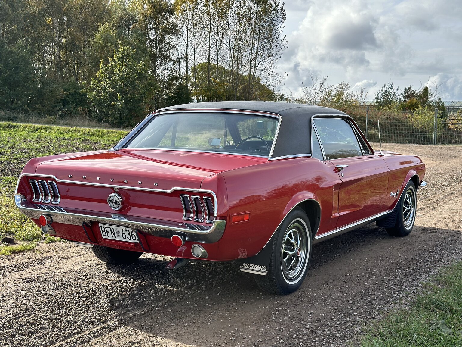 Exteriörbild på 1968 Ford Mustang Hardtop 3.3