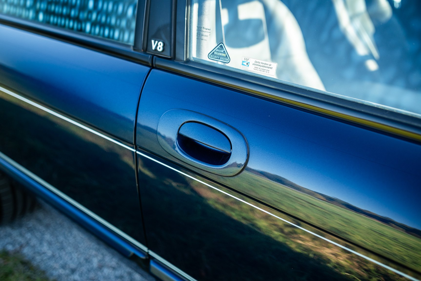Exterior image of 2001 Jaguar XJR
