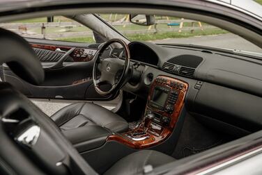 Interior image of 2002 Mercedes-Benz CL 600