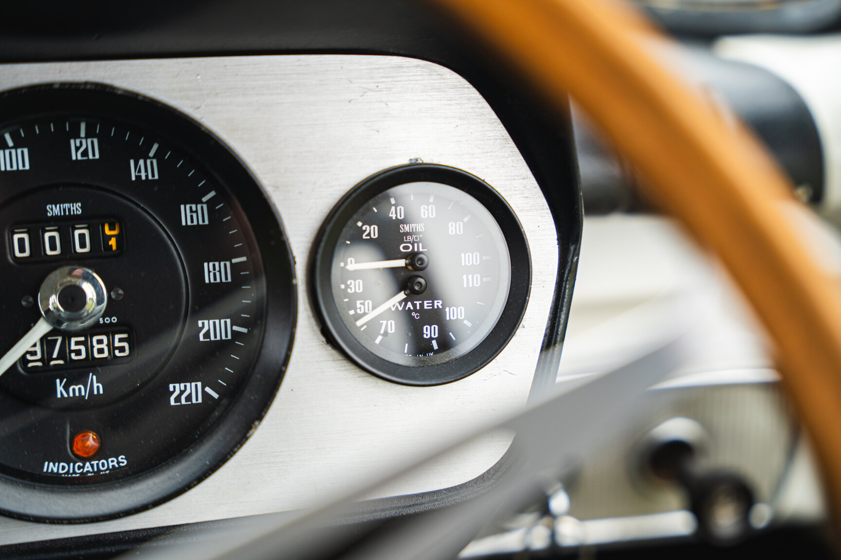 Innenraumfoto von 1963 Ford Cortina Lotus