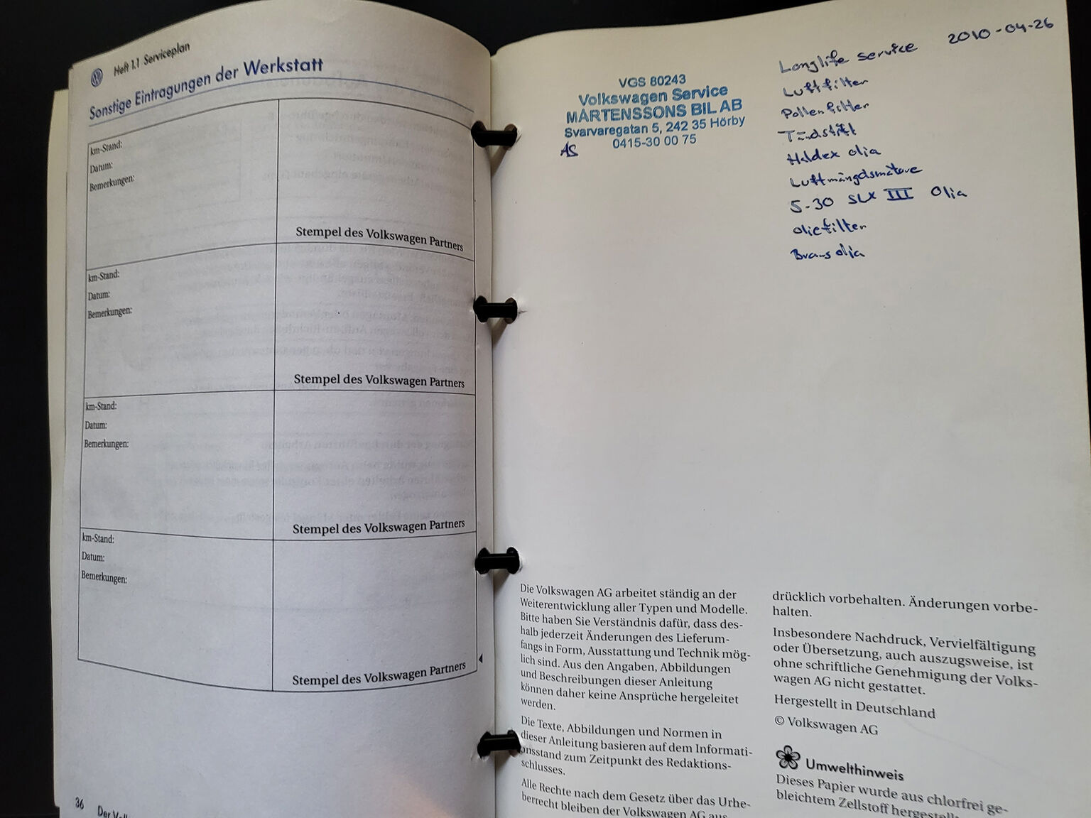 Dokumentation för 2003 Volkswagen Golf R32 MK4 (7)