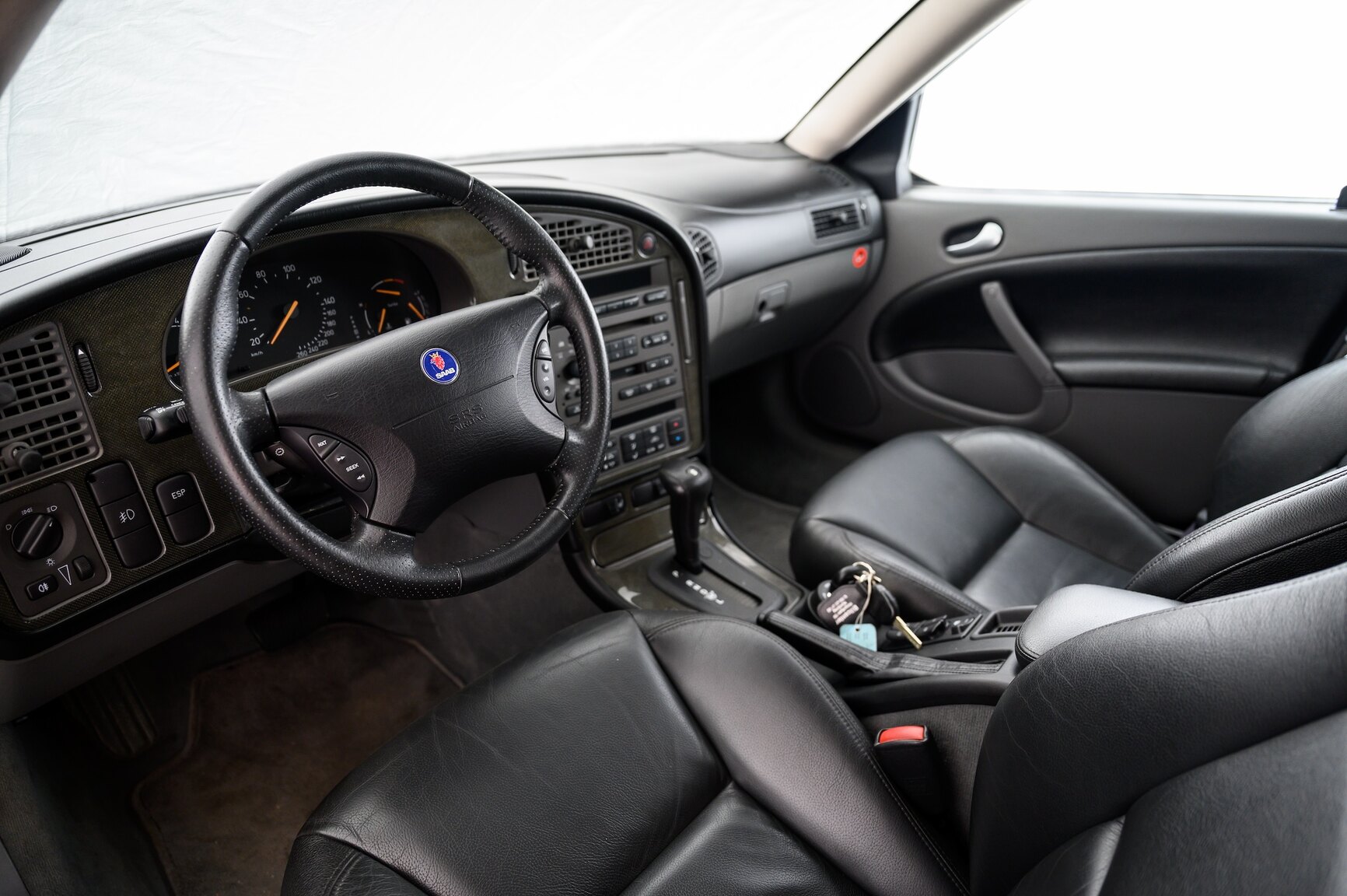 Interiörbild 2005 SAAB 9-5 Aero (19)