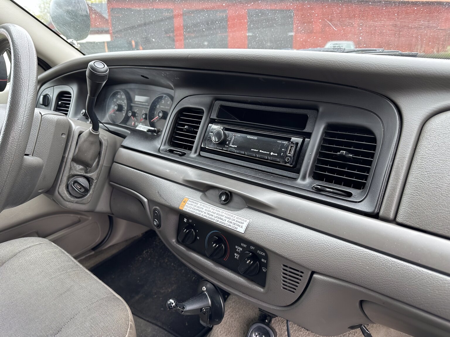 Interior image of 2011 Ford Crown Victoria Police Interceptor