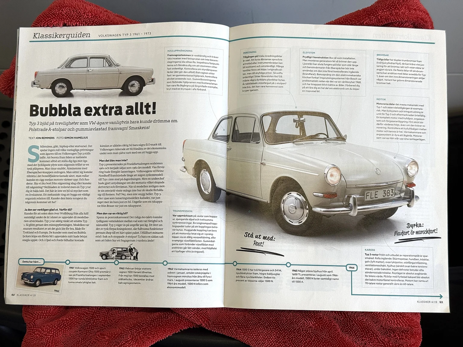 Documentation for 1965 Volkswagen 1500 Limousine 311 Notchback (6)