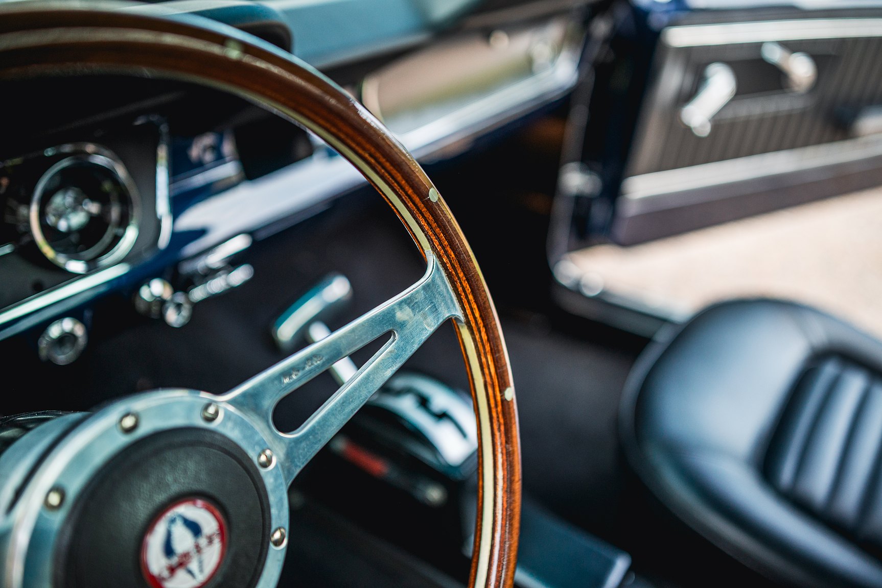 Innenraumfoto von 1965 Ford Mustang Fastback