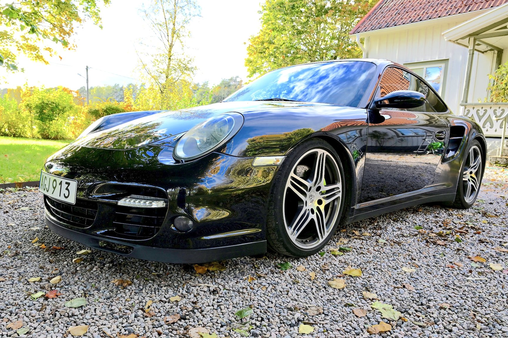Exteriörbild på 2007 Porsche 911 997 Turbo