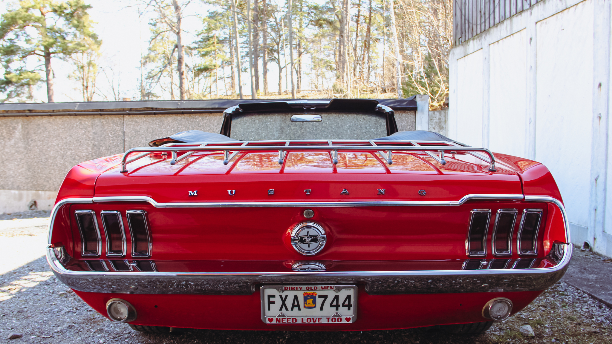 Aussenfoto 1968 Ford Mustang 302ci Cabriolet (13)