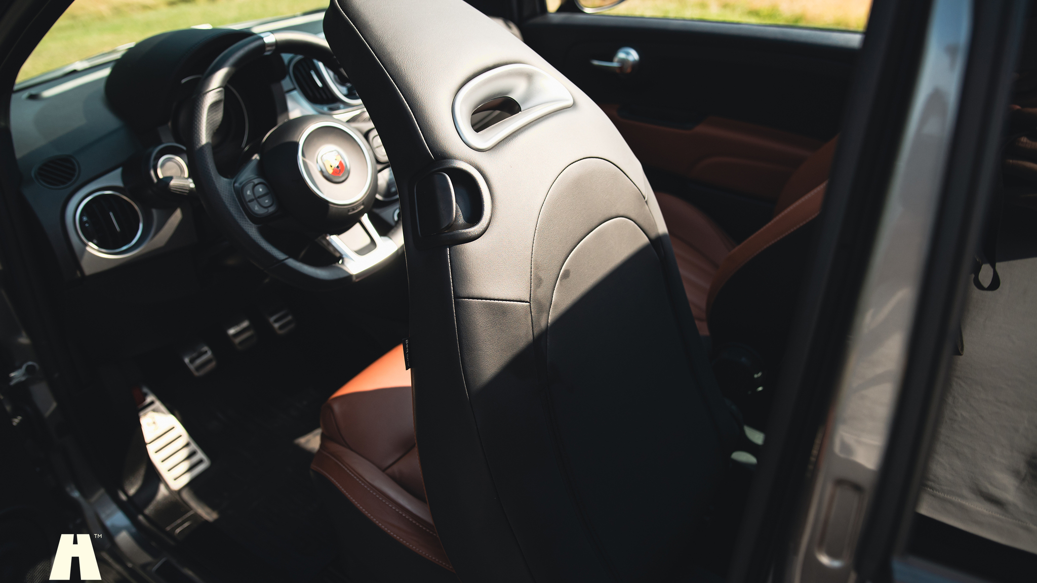 Interiörbild 2018 Abarth 595 Turismo CAB