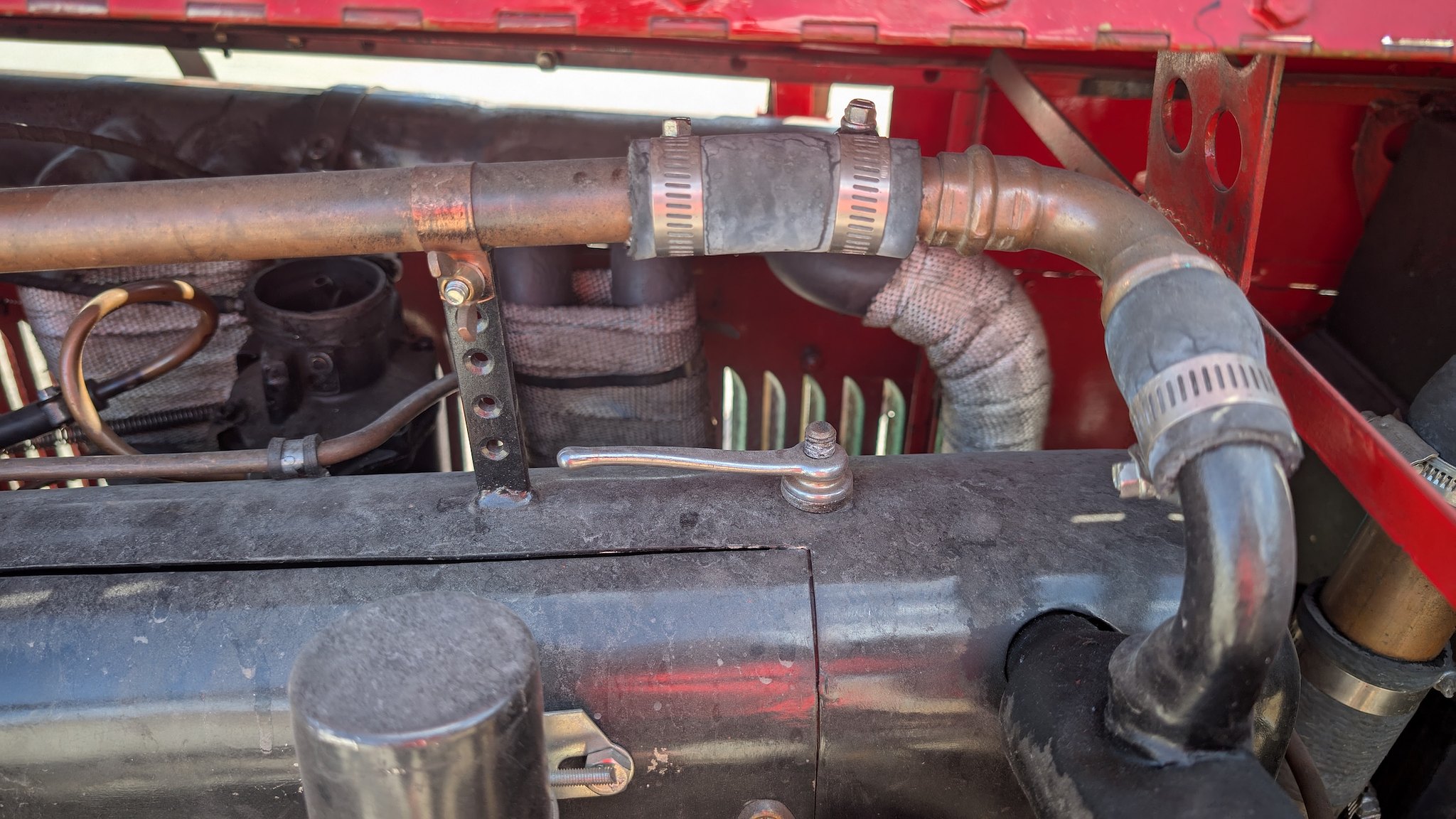 Image of 1929 FIAT 321C (521c) "Flying Fiona" mechanics