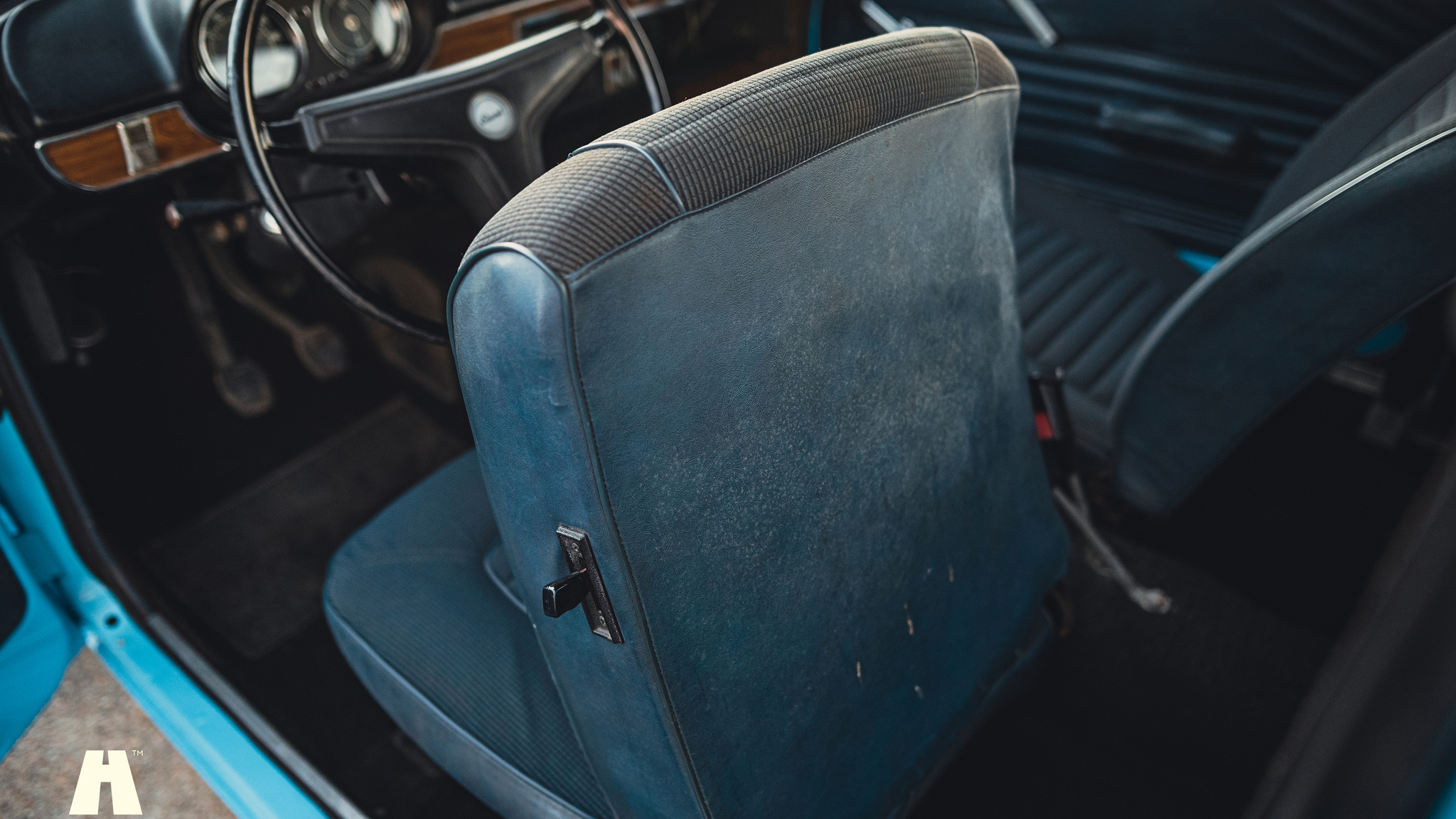 Interiörbild 1974 Ford Escort MK1