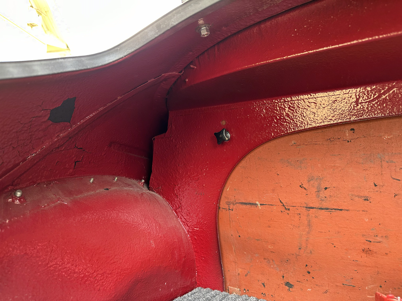 Interiörbild 1958 Morris Minor 1000