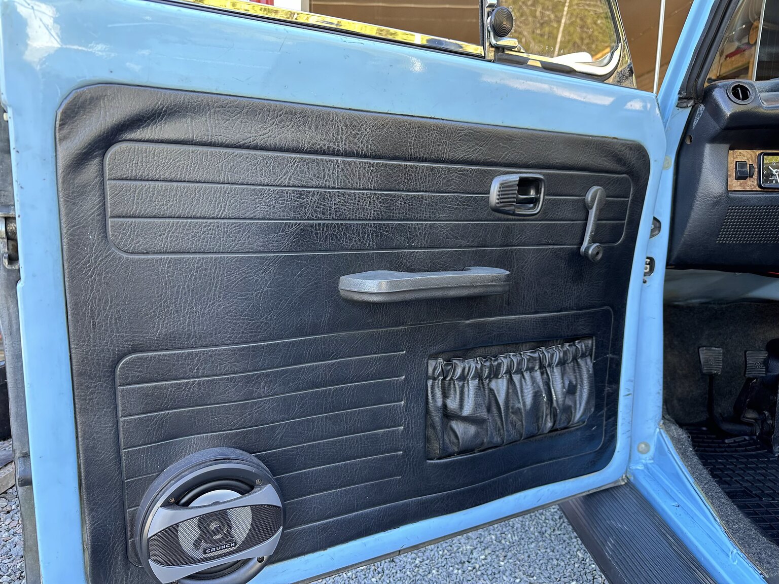 Interiörbild 1979 Volkswagen Beetle 1303 Käfer