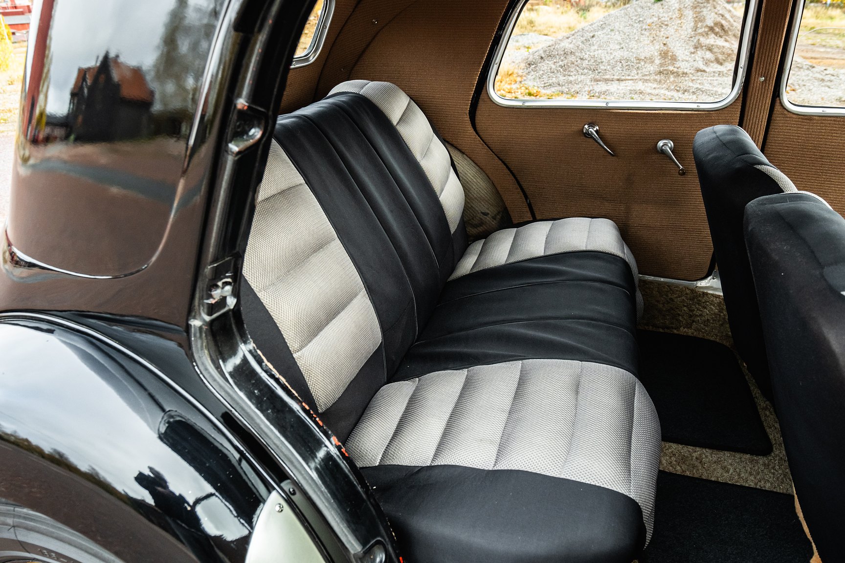 Interiörbild 1951 Citroën Berline 11 Sport