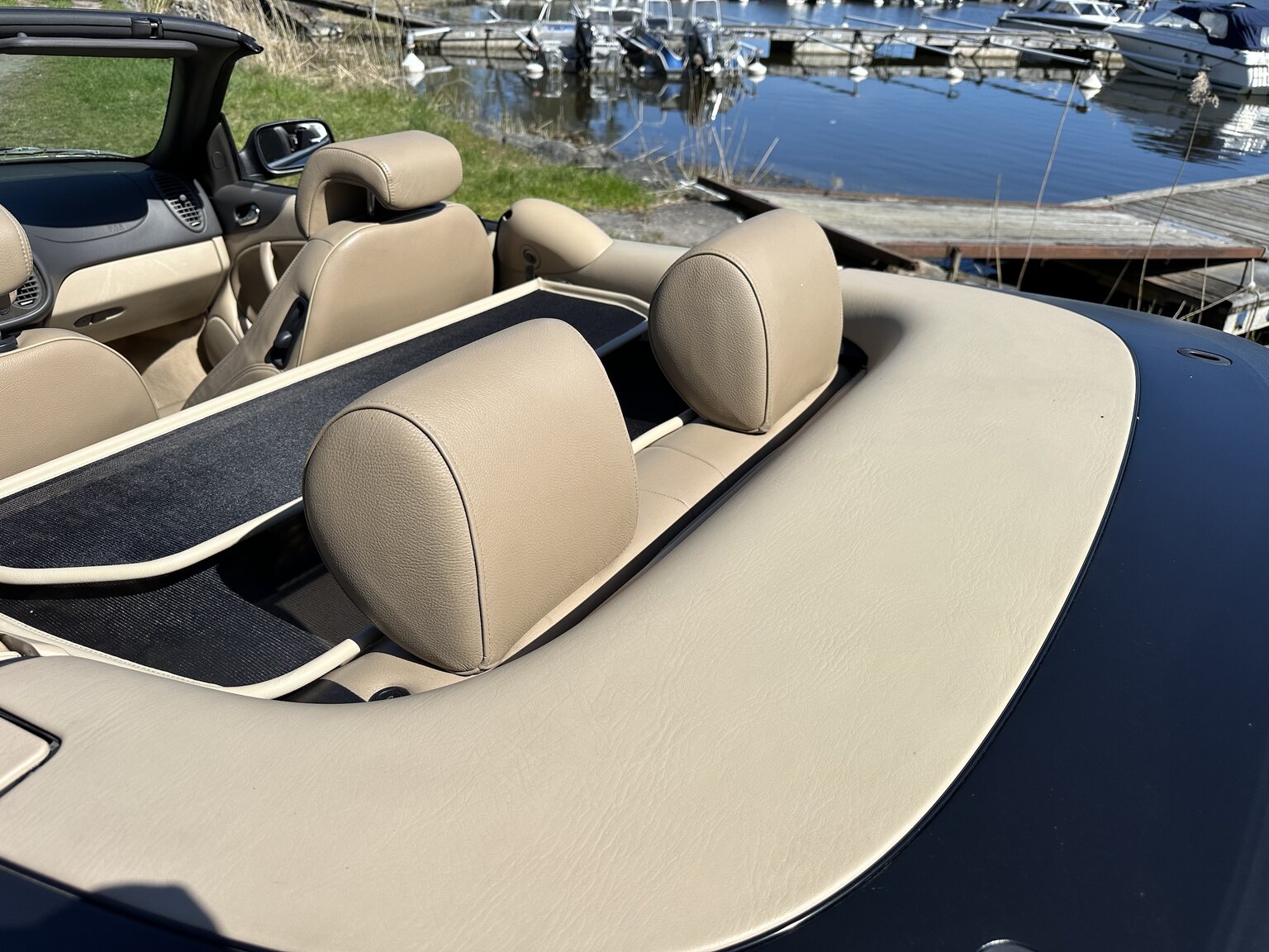 Interiörbild 2003 SAAB 9-3 Aero Turbo Cabriolet