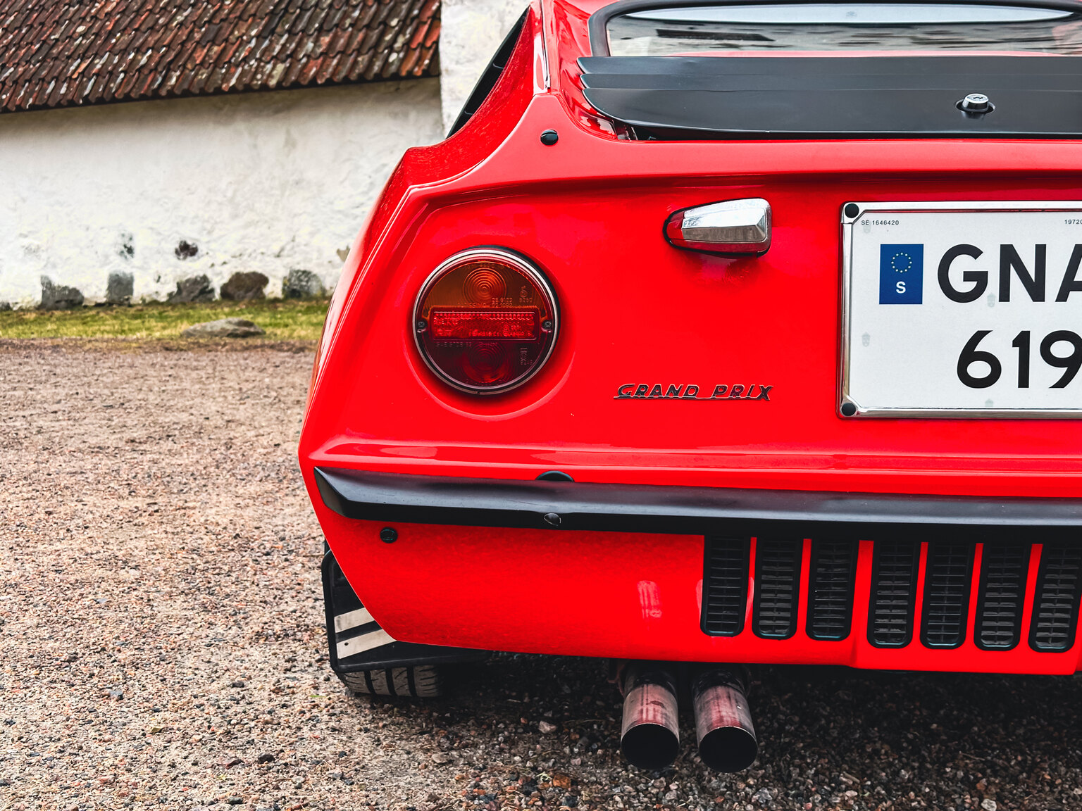 Exteriörbild på 1971 Fiat Lombardi Grand Prix 850
