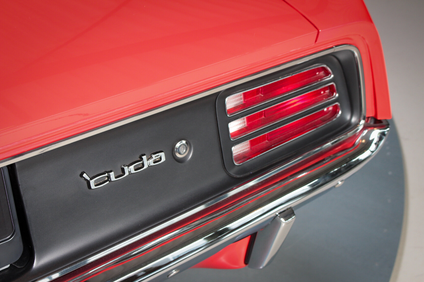 Exteriörbild på 1970 Plymouth Hemi Cuda