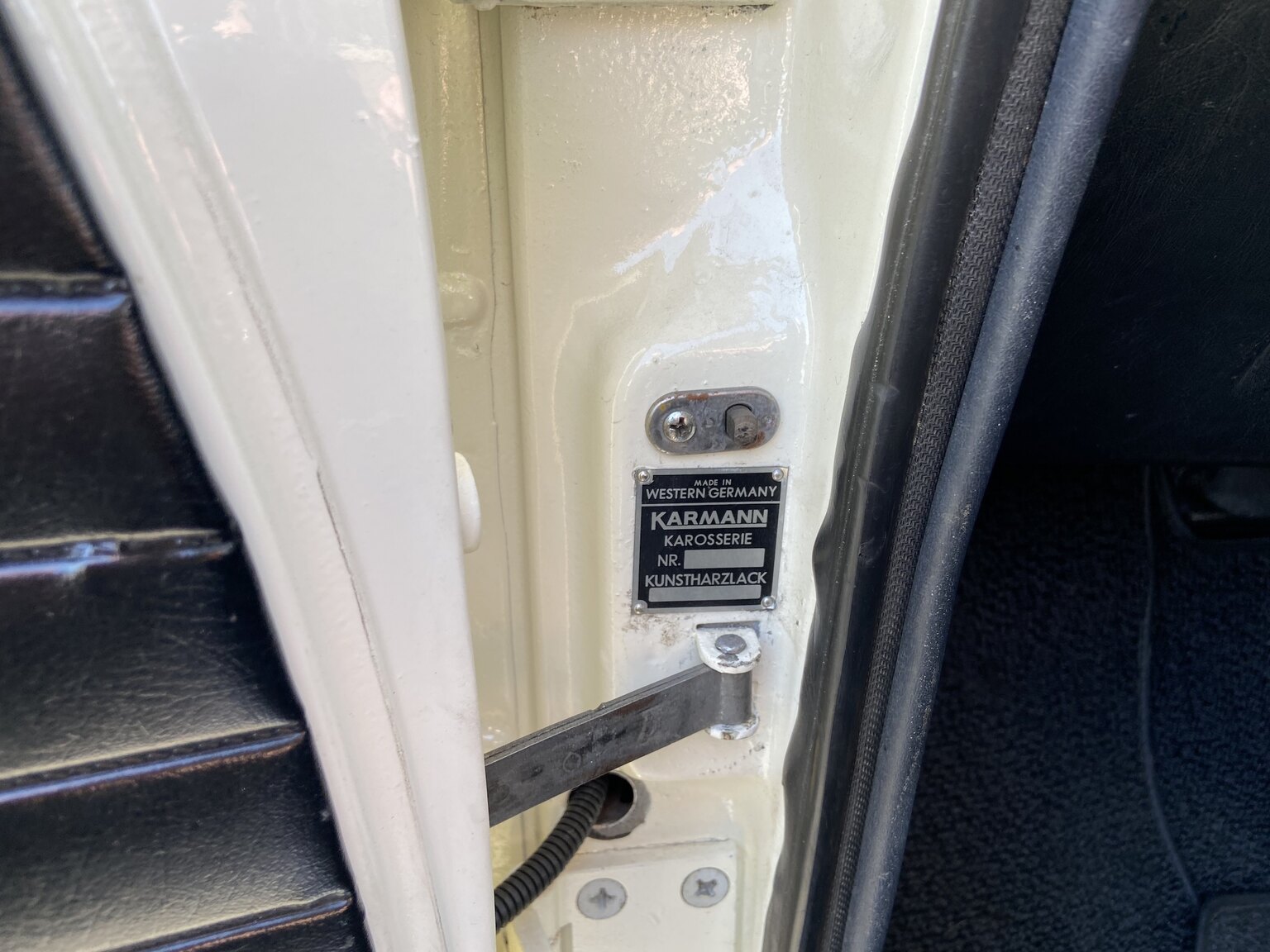 Innenraumfoto von 1971 BMW 2800 CS