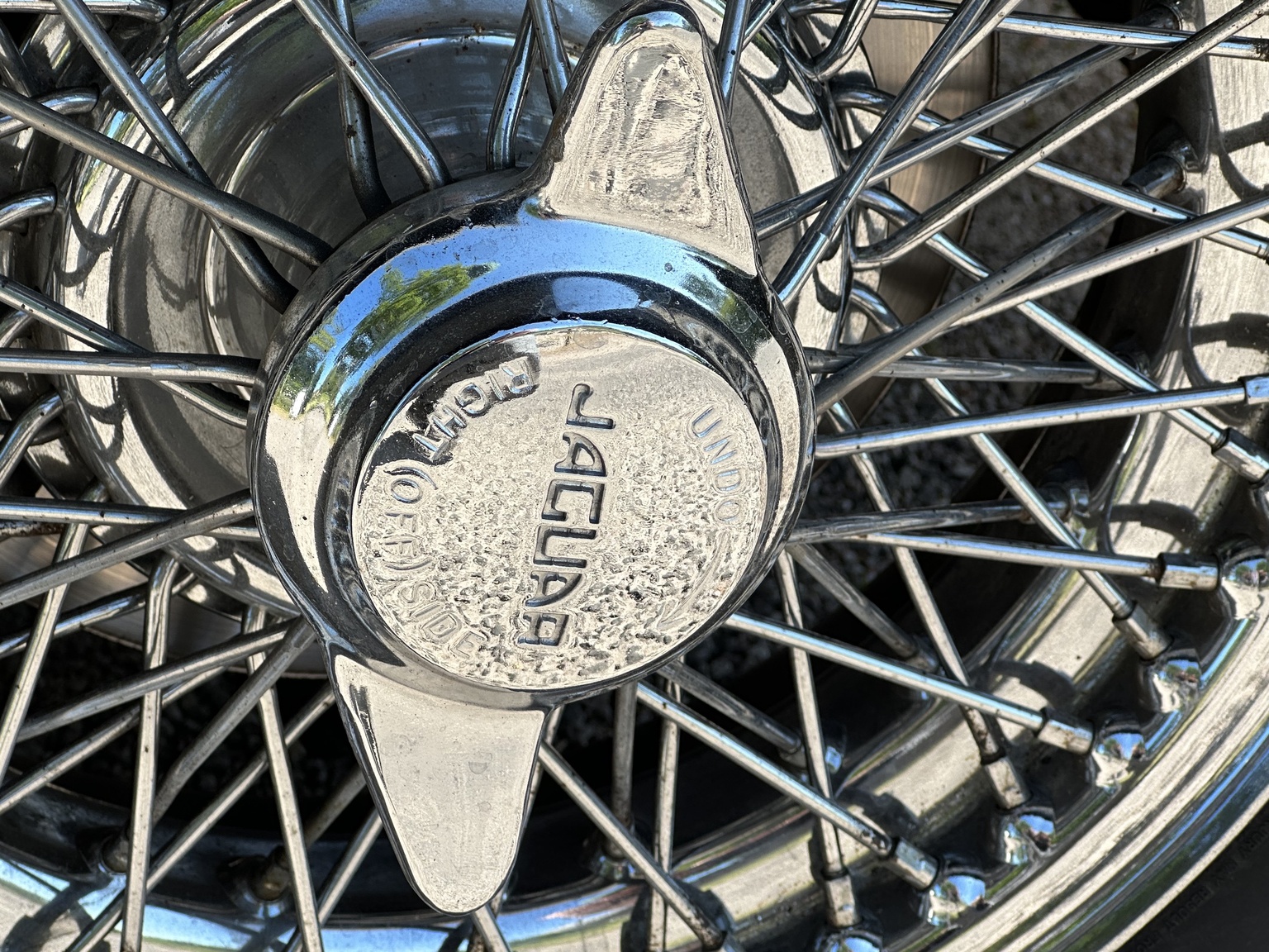 Exteriörbild på 1969 Jaguar E-Type
