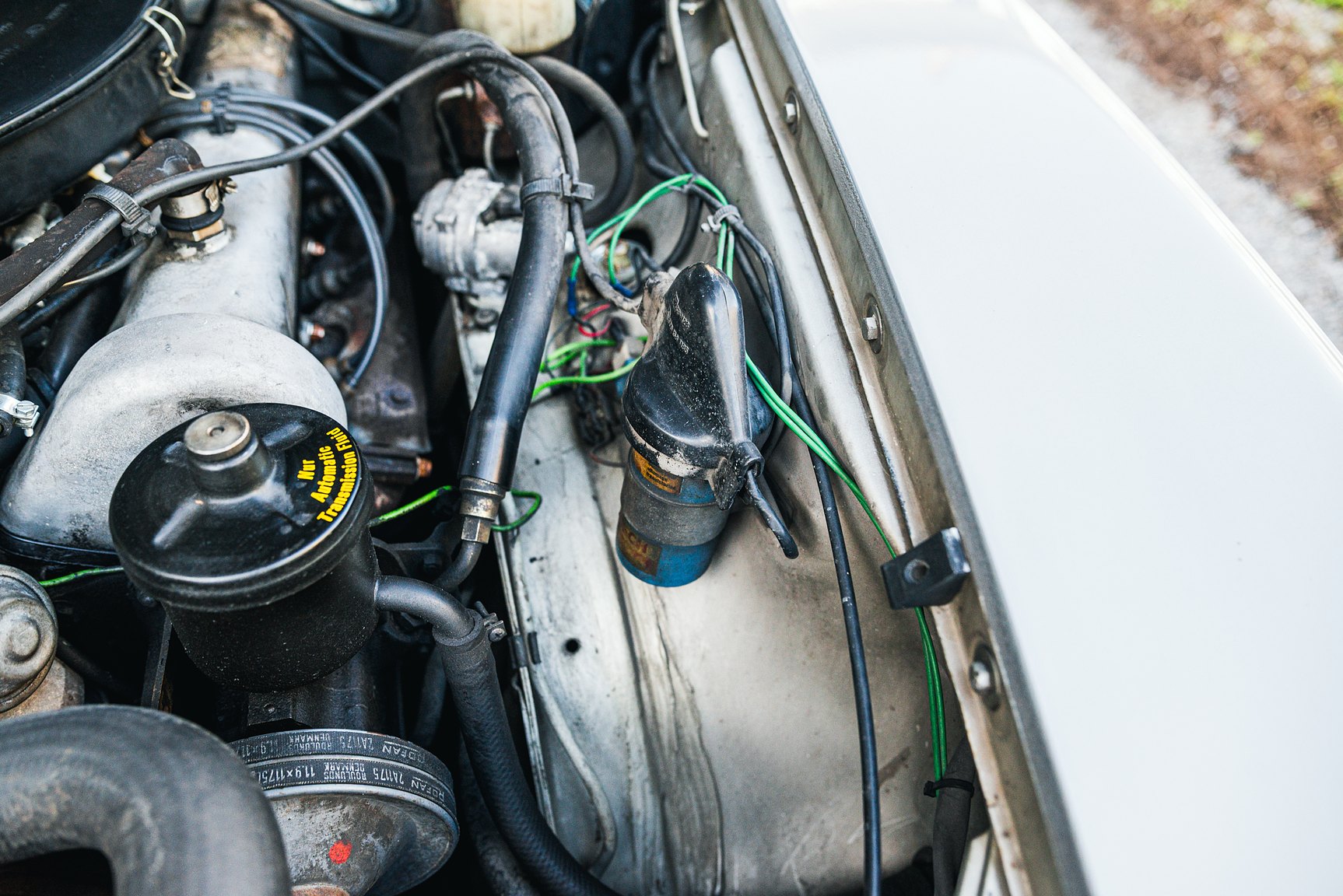 Image of 1972 Mercedes-Benz 350 SL mechanics