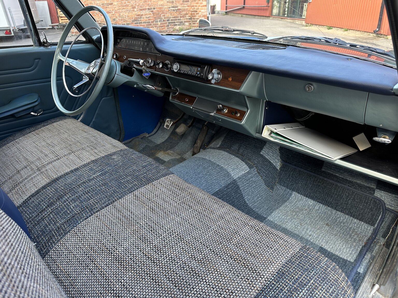 Interiörbild 1964 Ford Zephyr
