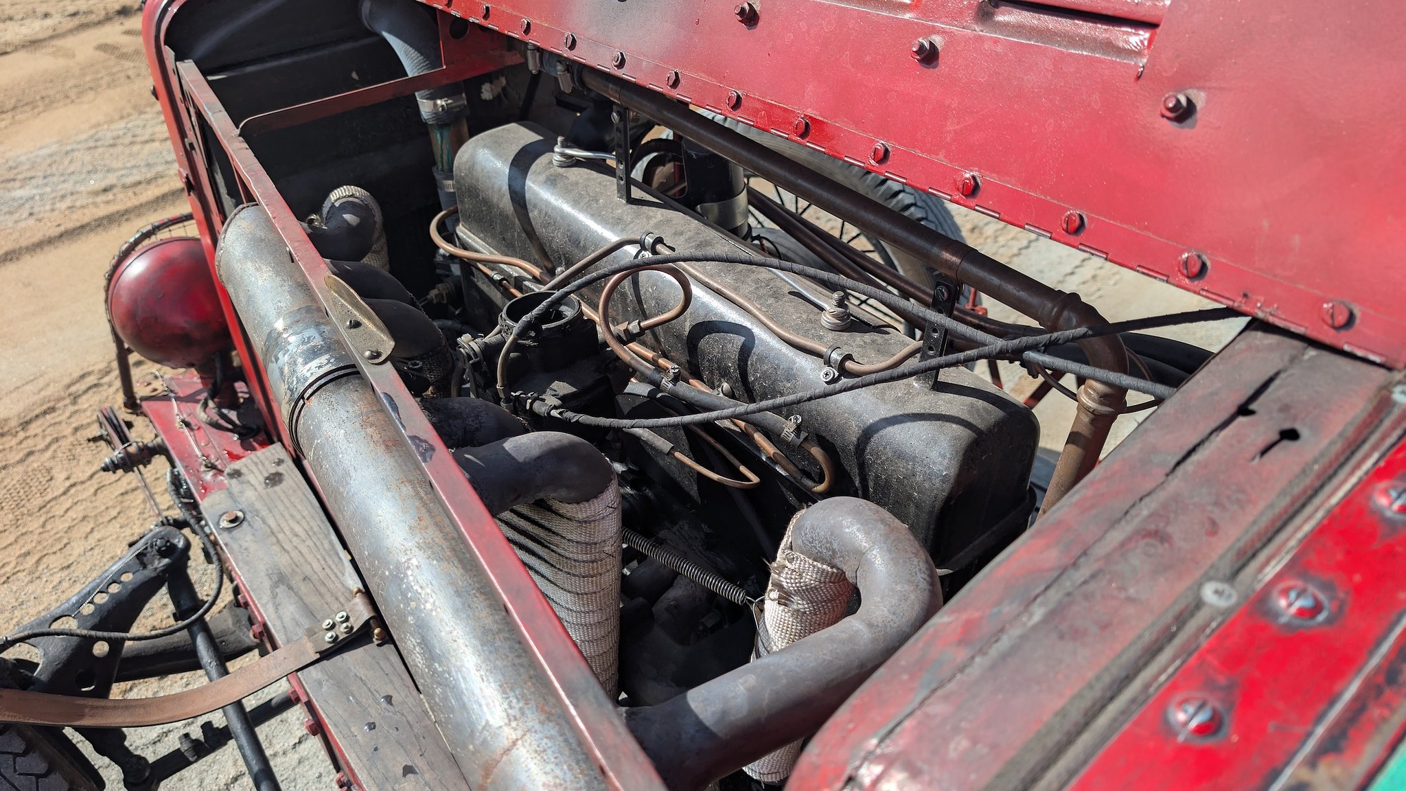 Image of 1929 FIAT 321C (521c) "Flying Fiona" mechanics