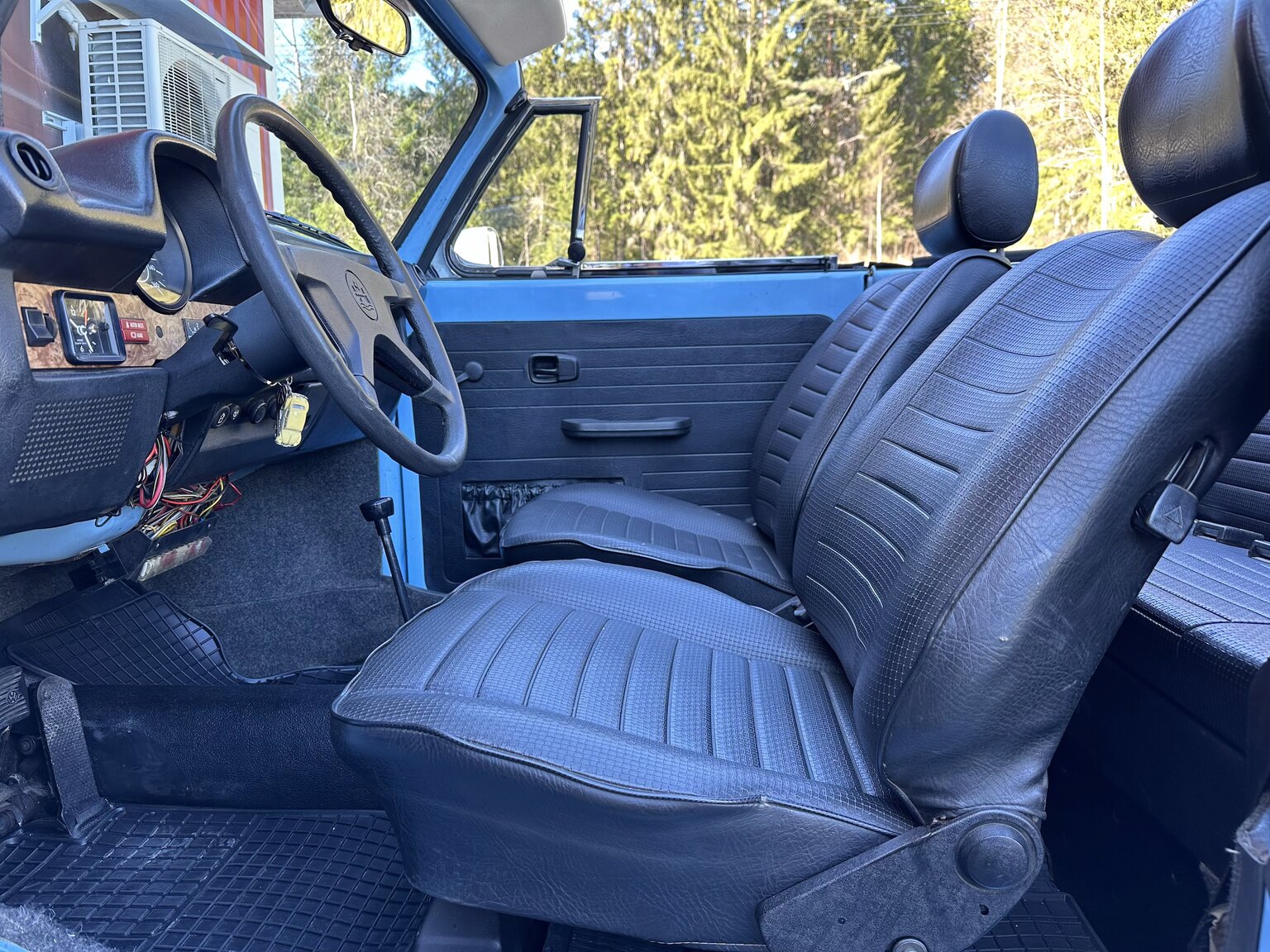 Interiörbild 1979 Volkswagen Beetle 1303 Käfer