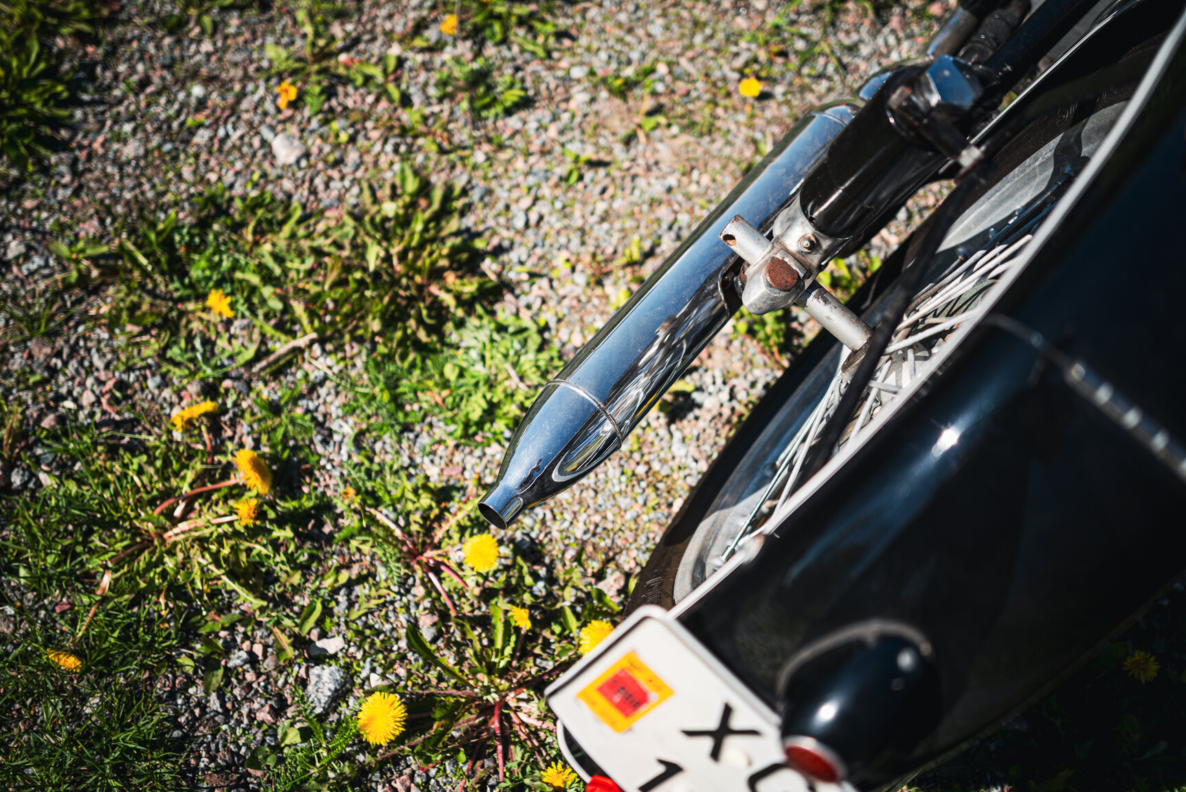 1953 BMW R51-3 BMW R51-3, Mekanik