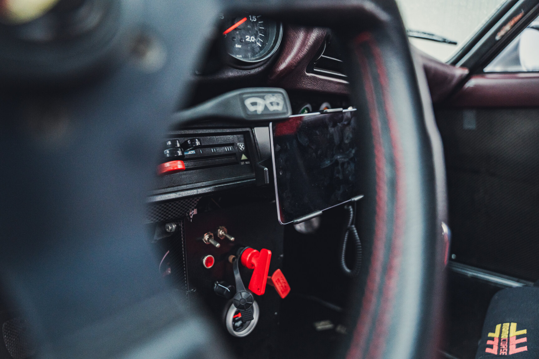 Interiörbild 1978 Porsche 911 930 Turbo